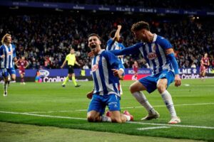 Roberto Fernández marca Gol Espanyol 2-1 Valladolid