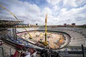 Spotify Camp Nou en obras