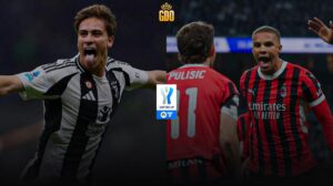 La Juventus se enfrenta al Milan.