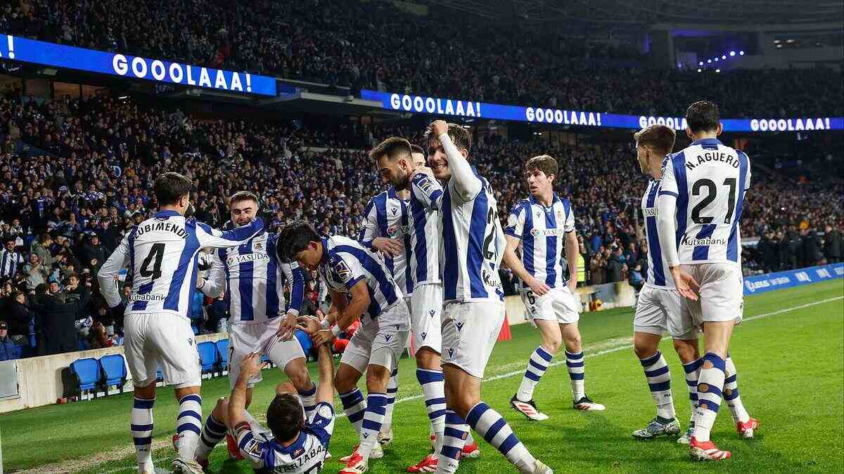 La Real Sociedad está en las semifinales de la Copa del Rey