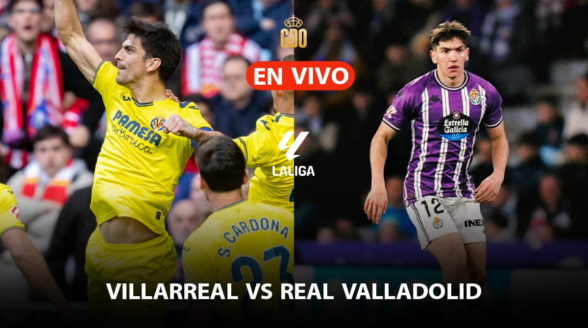 Imagen para el minuto a minuto del Villarreal-Real Valladolid