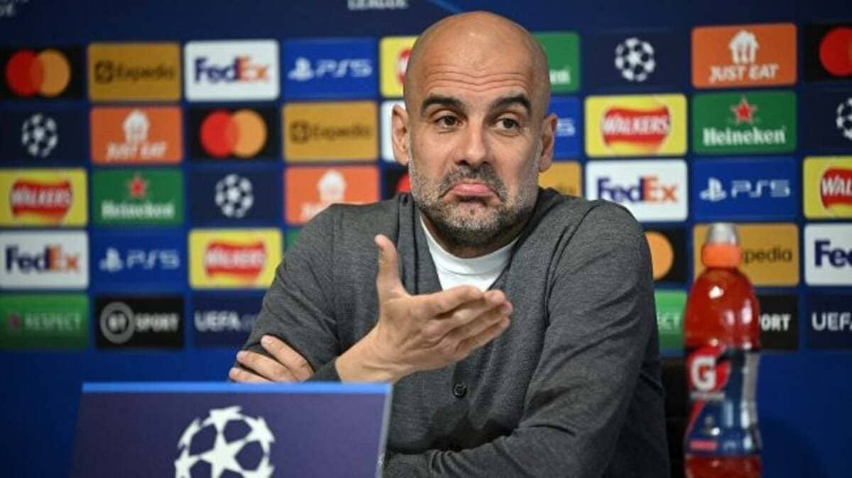 Declaraciones de Guardiola en rueda de prensa de la Champions League