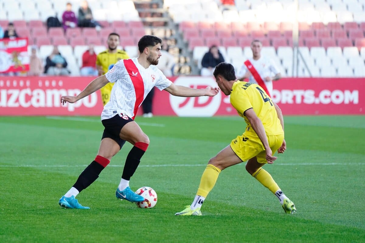 Sevilla Atlético vs el Intercity, en la 23ª jornada de Primera RFEF