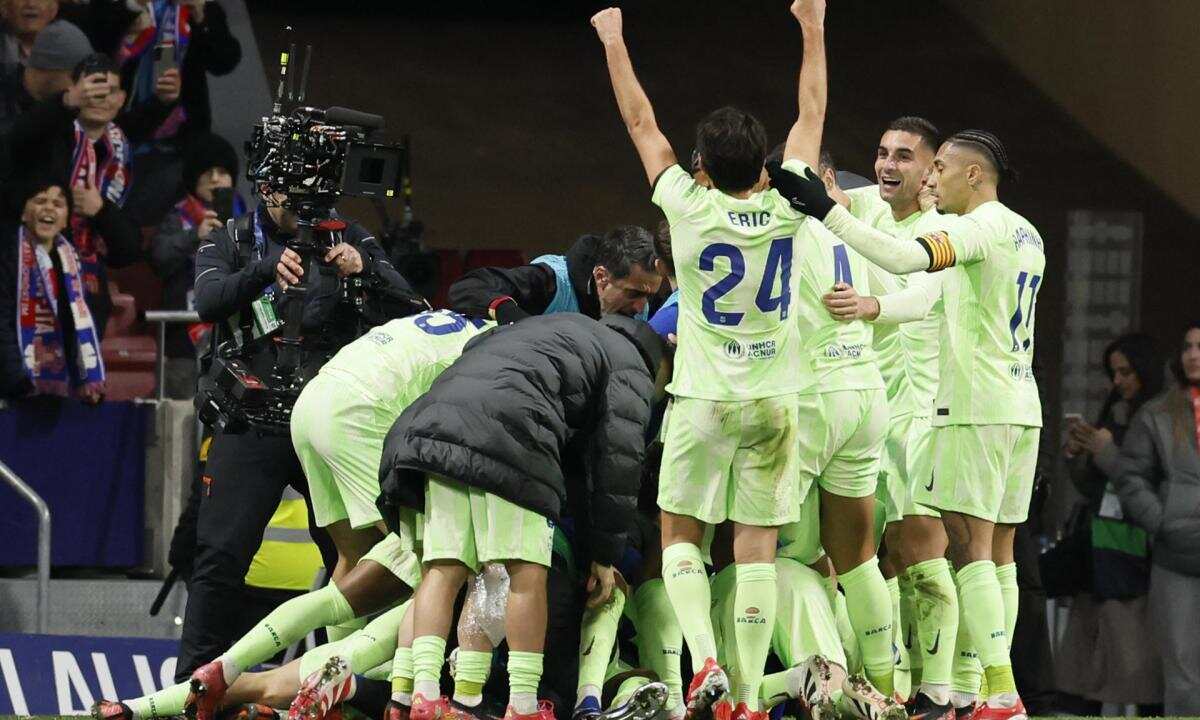 La remontada de campeón del F.C. Barcelona