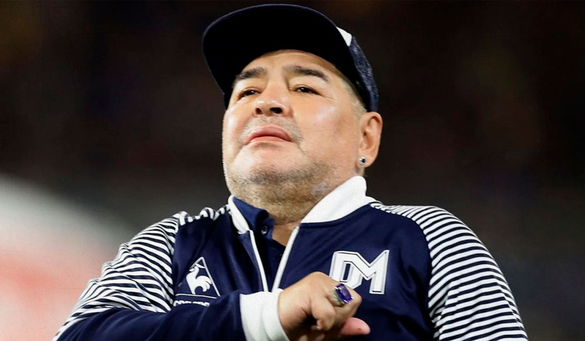 Diego Maradona días antes de su muerte