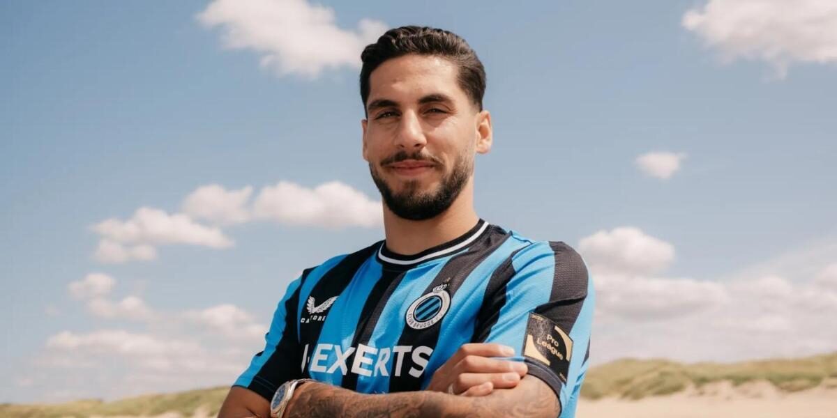 Ludovit Reis con la camiseta del Brujas