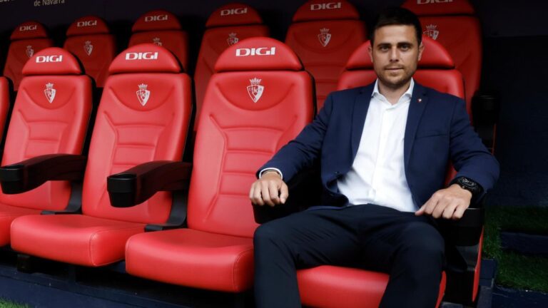 Alessio Lisci, nuevo entrenador de CA Osauna