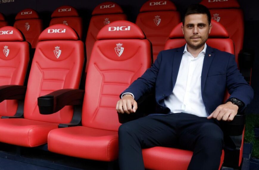 Alessio Lisci, nuevo entrenador de CA Osauna