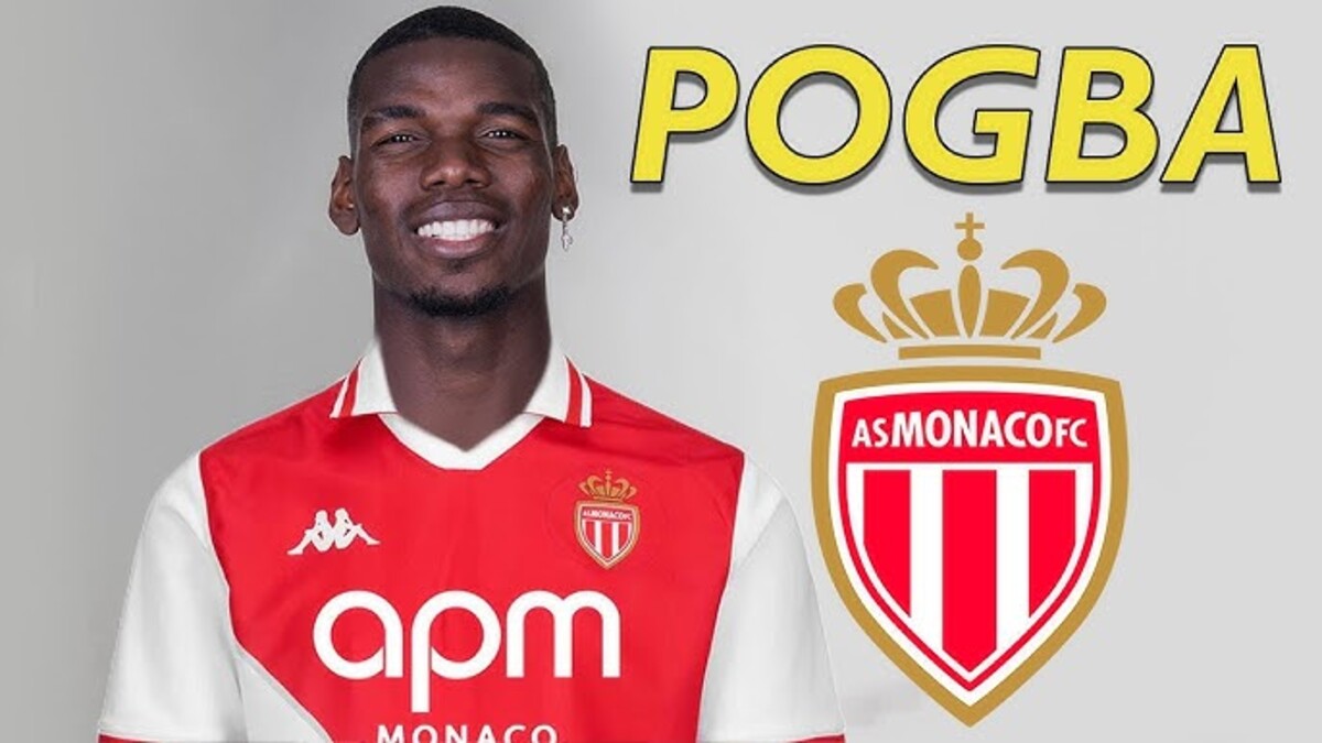 Paul Pogba jugará la próxima temporada en el AS Mónaco
