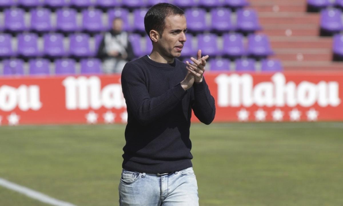Borja Jiménez en el Estadio José Zorrilla