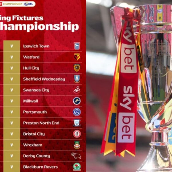 Así será la primera jornada de la Championship 2025/26