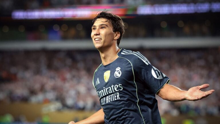 Gonzalo García, el nueve que impresiona al madridismo