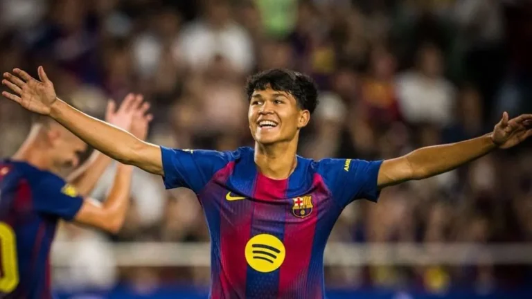 Dro en su primera participación con el Barça