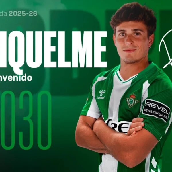 Oficial: Rodrigo Riquelme es nuevo jugador del Real Betis