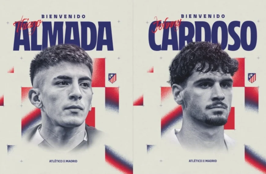 Johnny Cardoso y Thiago Almada, nuevos fichajes del Atleti