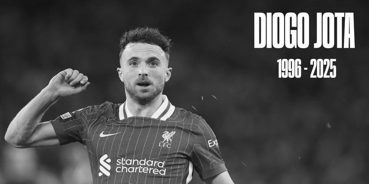 El Liverpool retirará el número 20 en honor a Diogo Jota