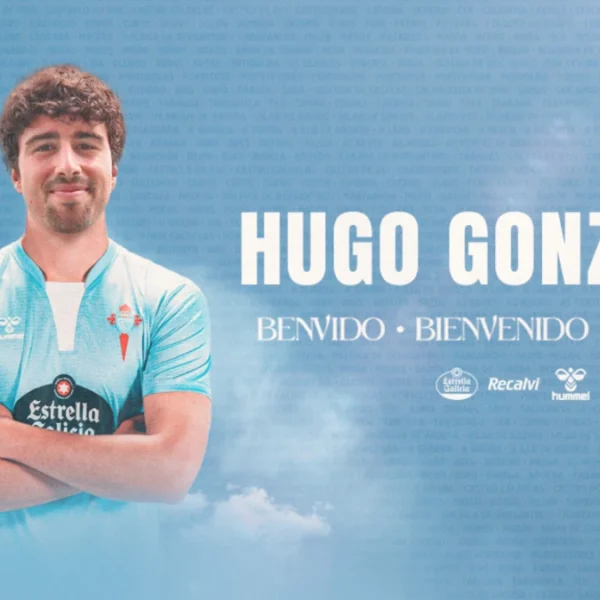 Hugo González se incorpora al Celta Fortuna con proyección de futuro