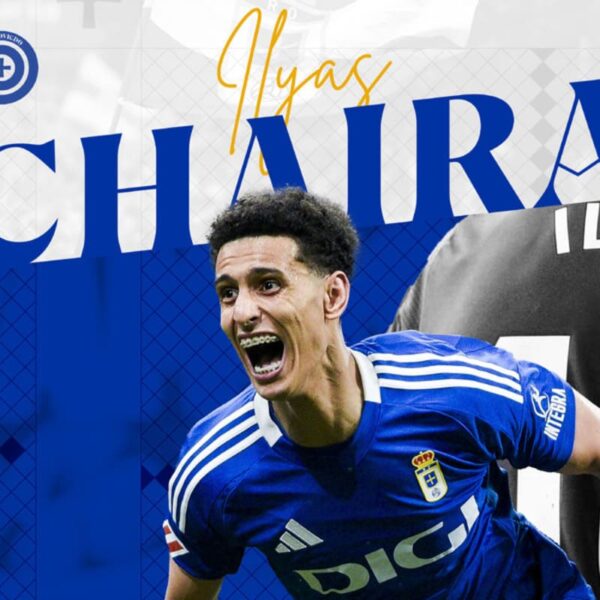 Ilyas Chaira traspasado definitivamente al Real Oviedo