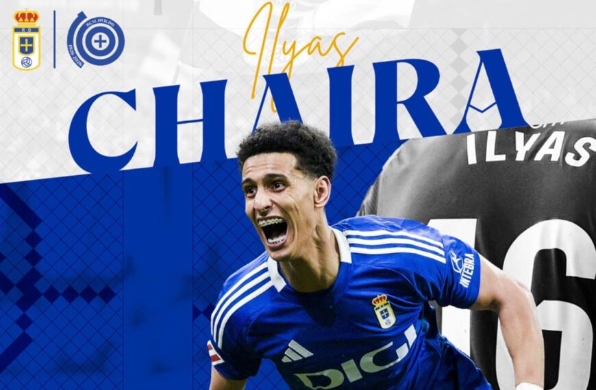Ilyas Chaira traspasado definitivamente al Real Oviedo