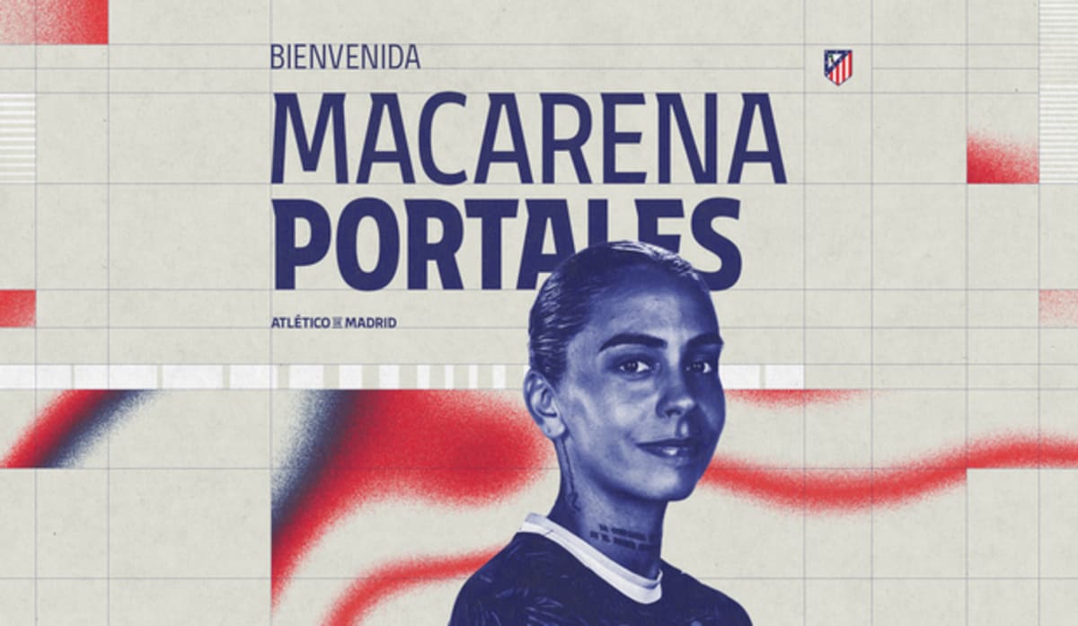 Macarena Portales nueva jugadora del Atlético de Madrid