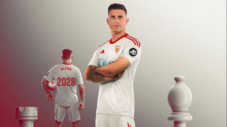 Alfon firma por el Sevilla por tres temporadas