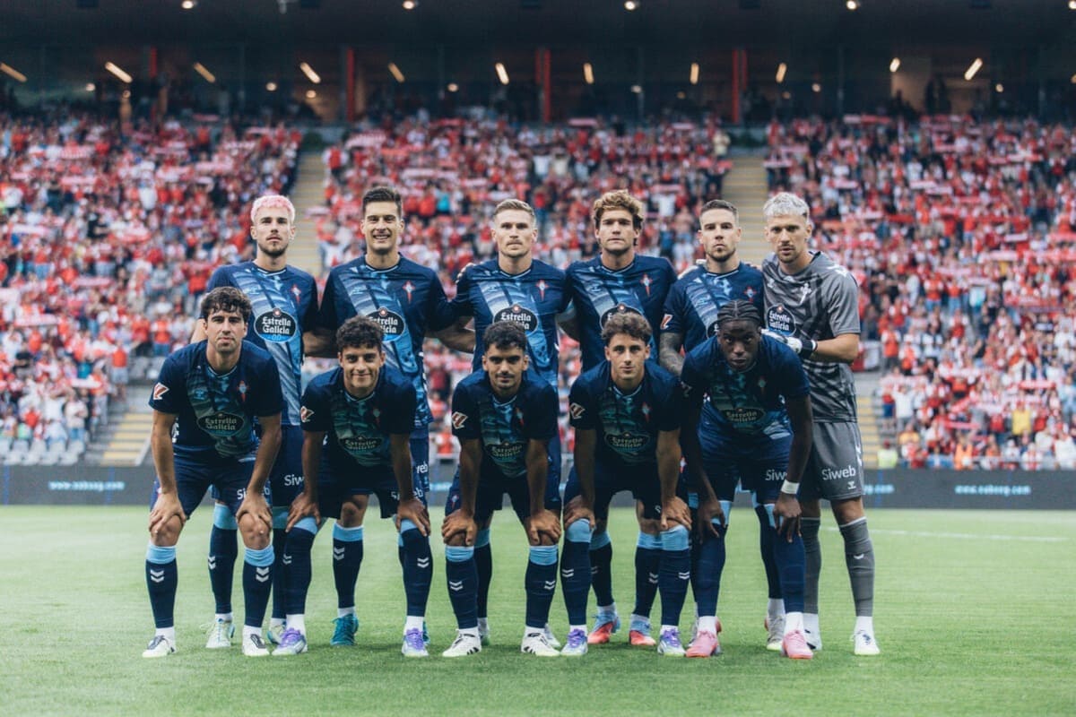 El Celta pierde por tres goles a uno ante el Braga