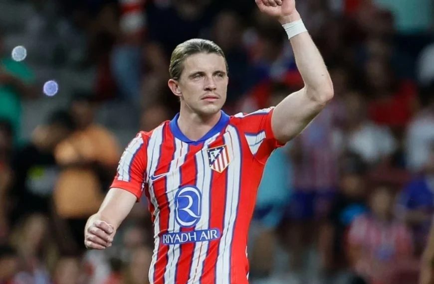 Conor Gallagher con el Atlético de Madrid