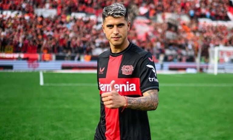 Exequiel Palacios, en el radar del Atlético de Madrid