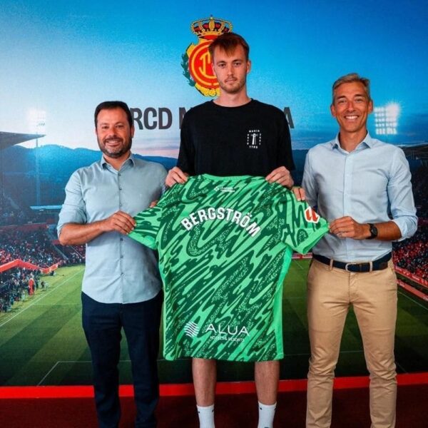 El RCD Mallorca ficha al portero Lucas Bergström