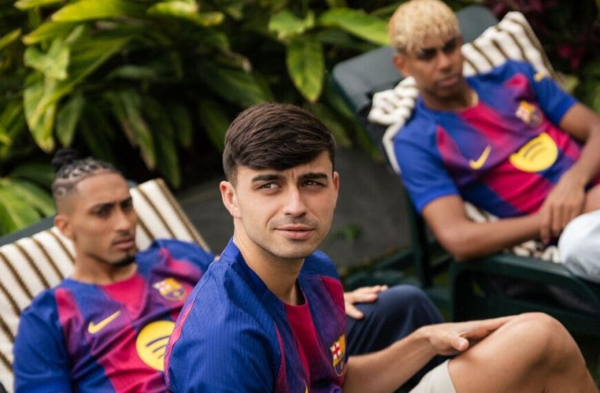 El FC Barcelona presenta su equipación local para&hellip;