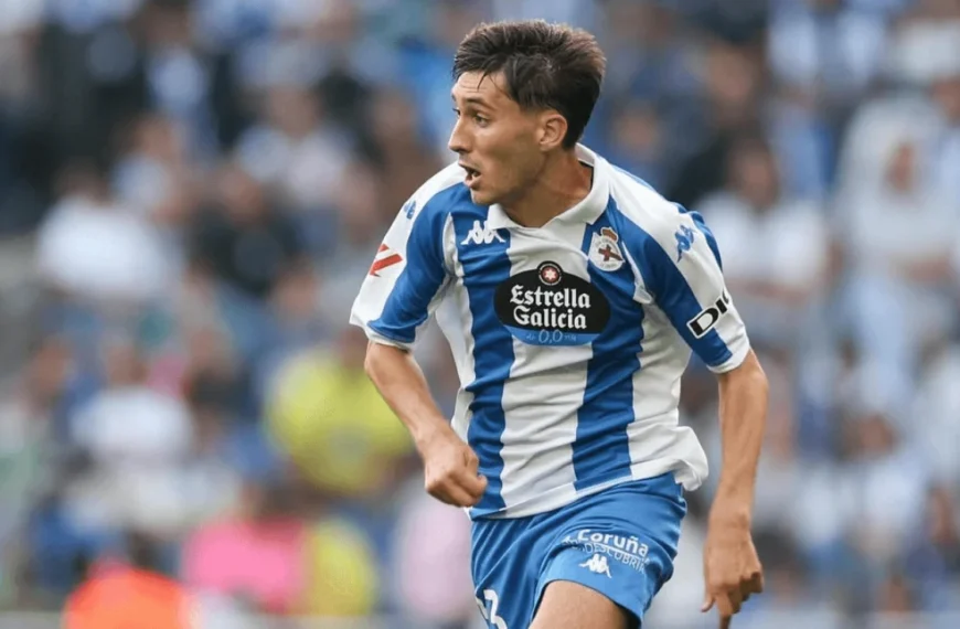 Rafa Obrador se despide del Dépor