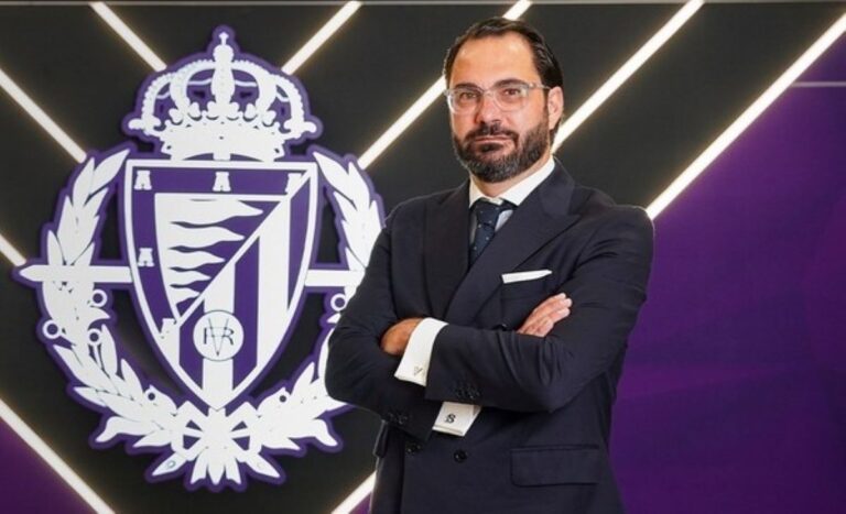 Víctor Orta presentado con el Real Valladolid