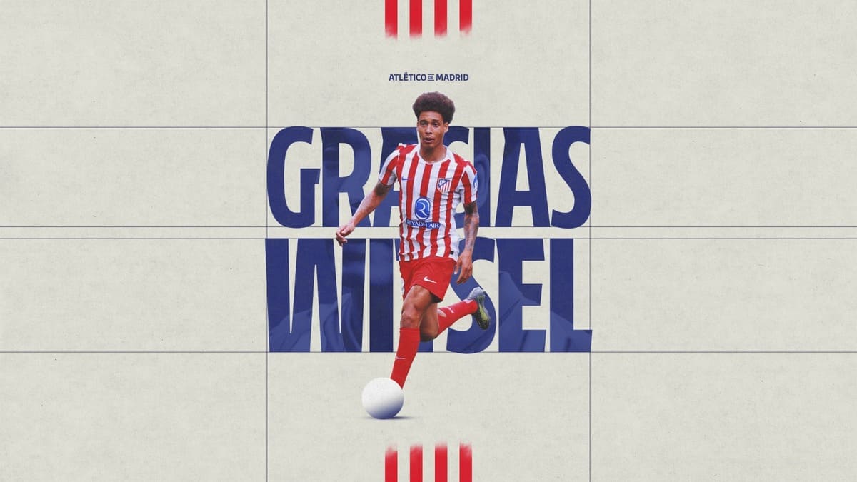 Axel Witsel se marcha del Atlético de Madrid