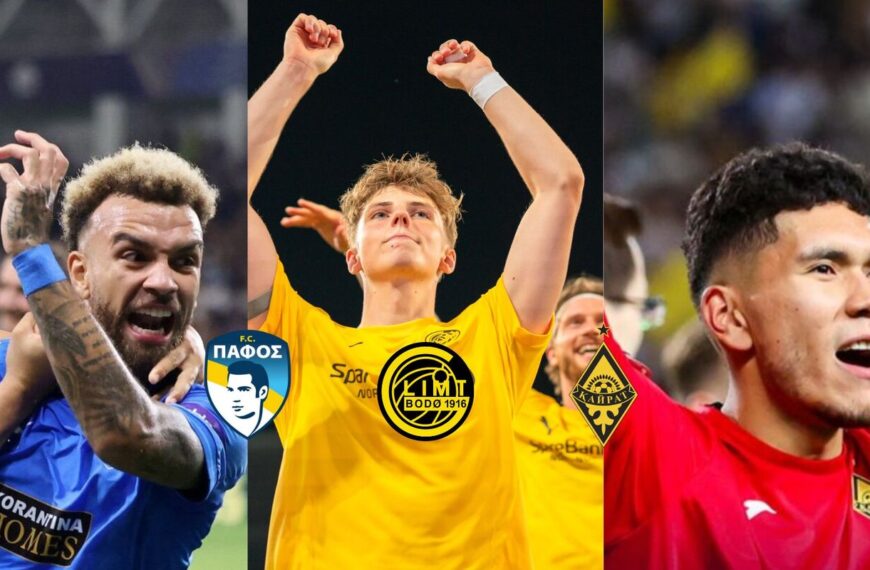 Kairat, Pafos y Bodø/Glimt se clasifican por primera vez en su historia para la Champions League.