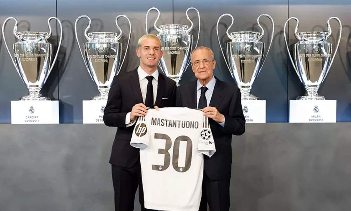 Franco Mastantuono es nuevo jugador del Real Madrid