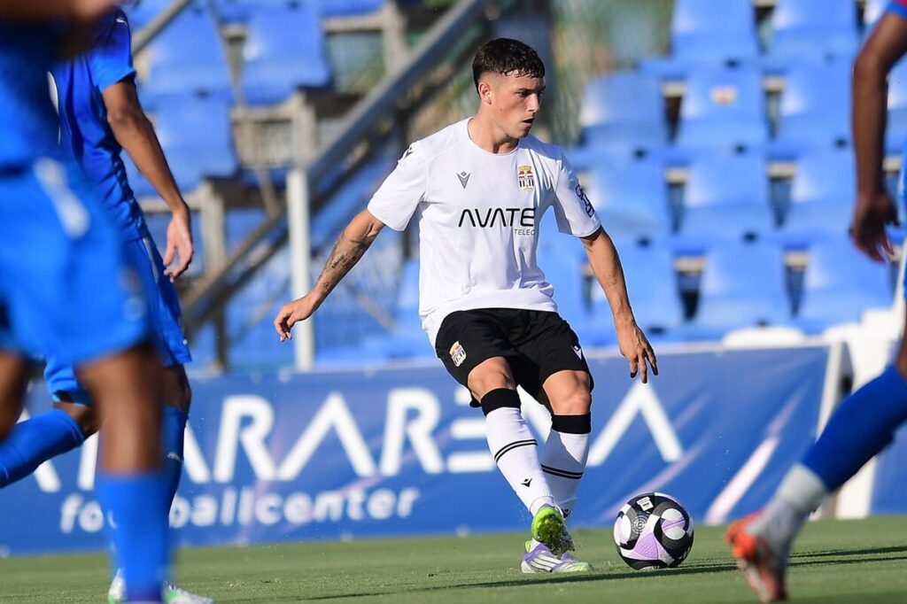 Una de las jugadas del encuentro