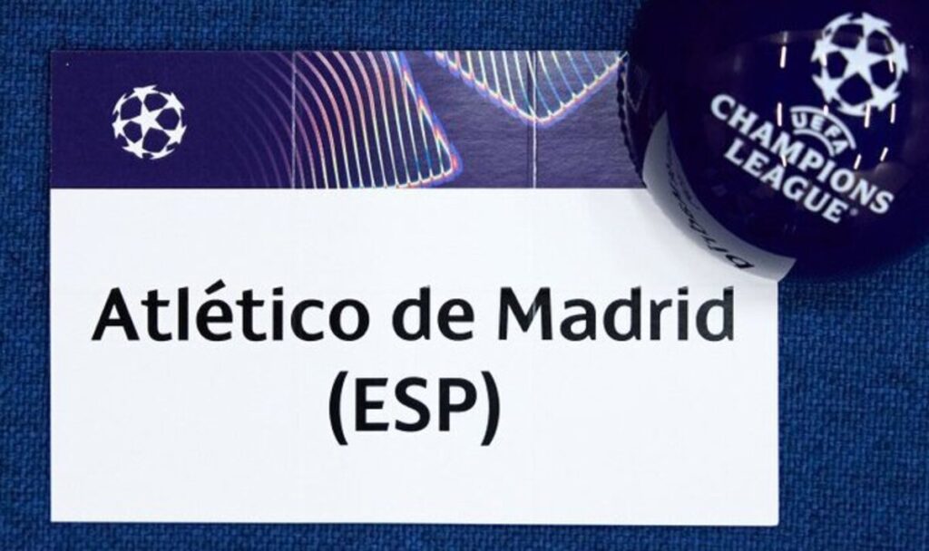 Estos serán los rivales del Atlético de Madrid en la fase de liga de la UCL