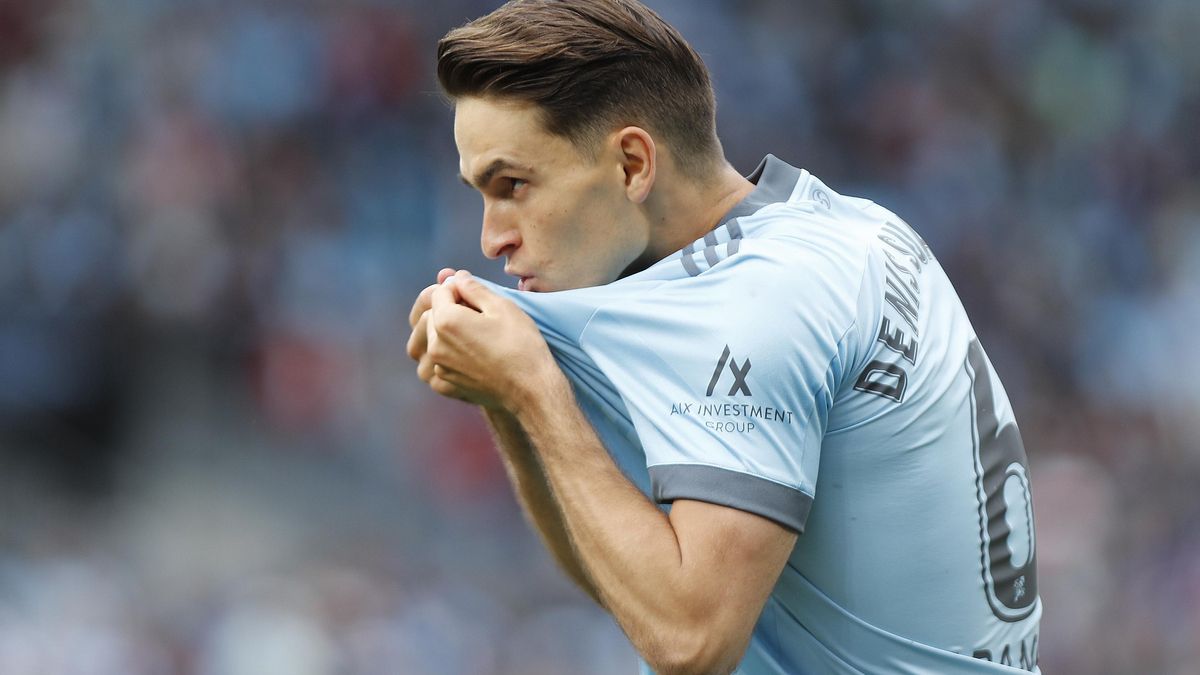 Denis Suárez en su último año en Vigo