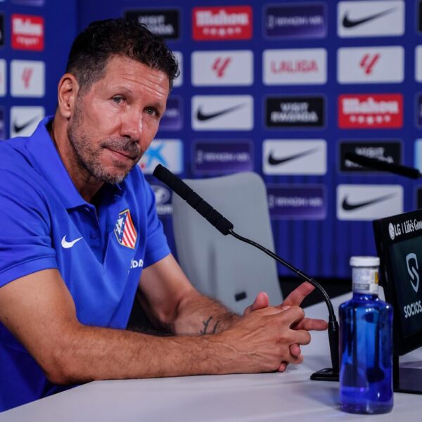 Simeone sobre jugar un partido de LaLiga en Miami: «Nos preocupamos por cosas que luego no suceden»