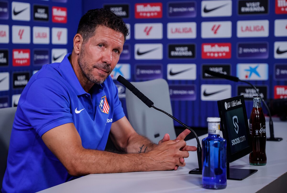 Simeone sobre jugar un partido de LaLiga en Miami: «Nos preocupamos por cosas que luego no suceden»