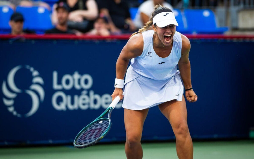 Jessica Bouzas, a cuartos en Montreal