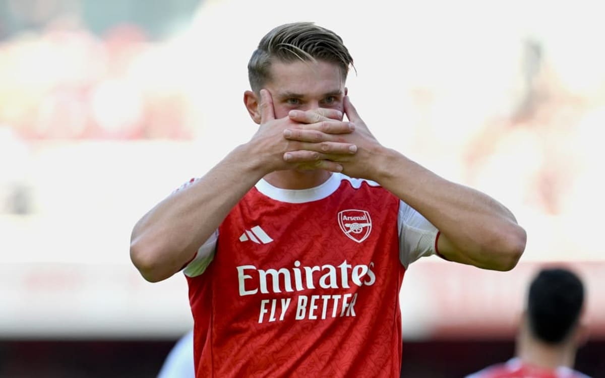 Gyökeres anota con el Arsenal