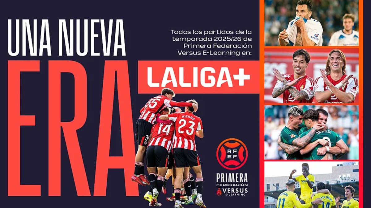 LaLiga+ es la encargada de emitir y producir toda la Primera Federación