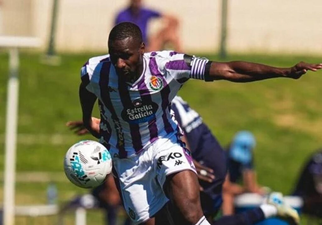 Mamadou Sylla con el Real Valladolid