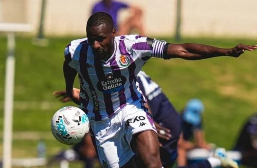 Mamadou Sylla con el Real Valladolid