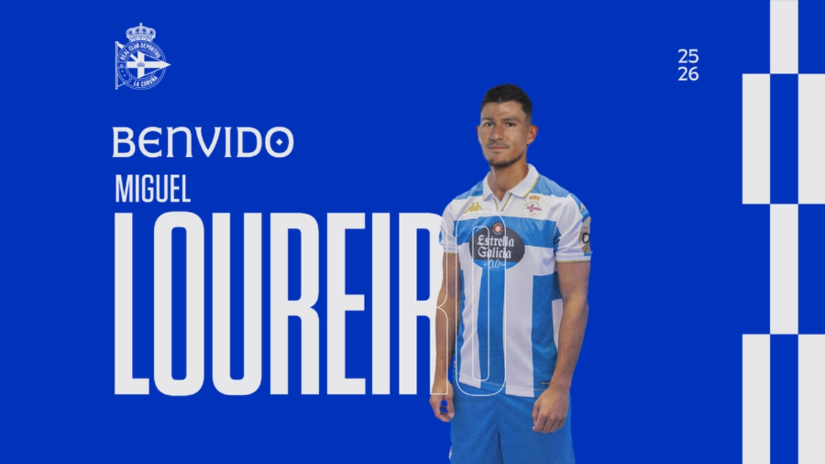 Miguel Loureiro nuevo fichaje del Deportivo
