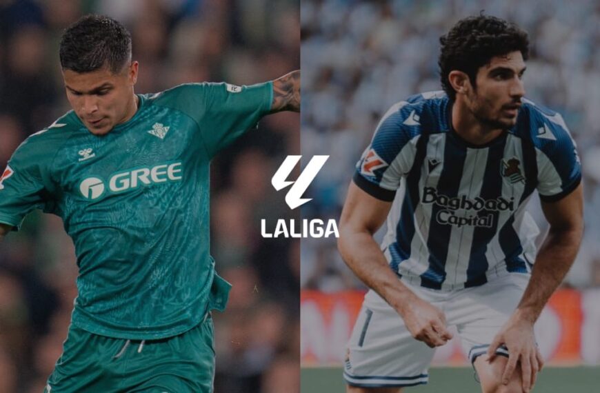 El Real Betis y la Real Sociedad se verán las caras en la jornada 5