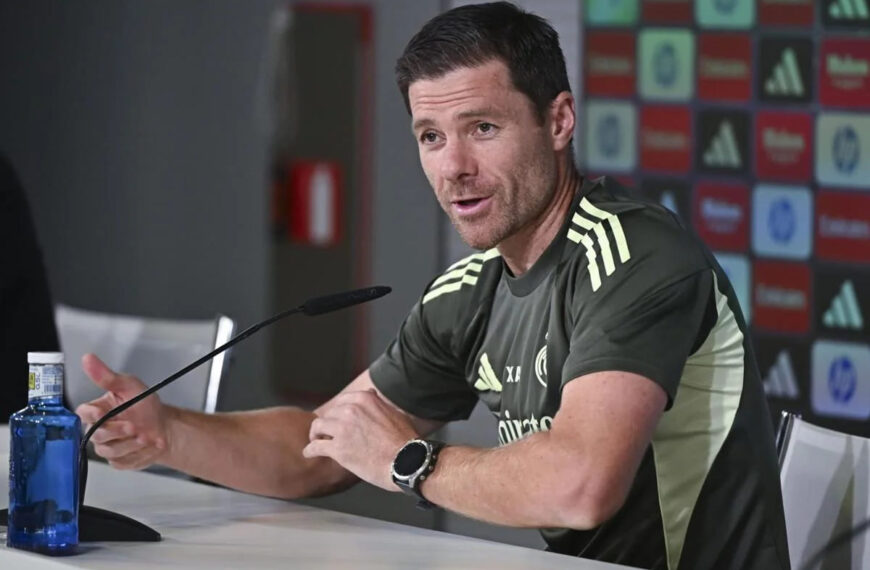 Rueda de prensa post partido Xabi Alonso