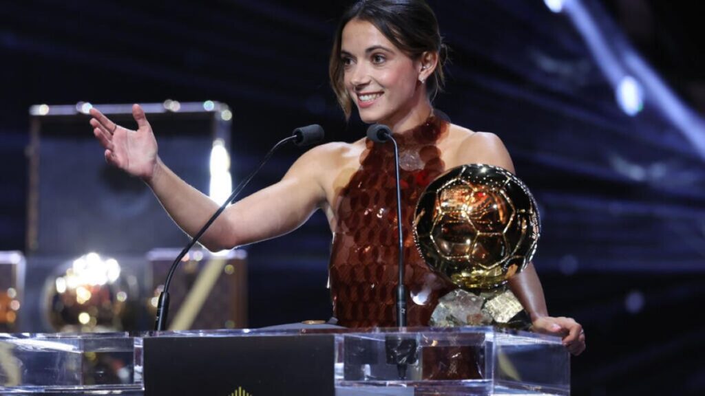 Aitana Bonmatí gana su tercer Balón de Oro