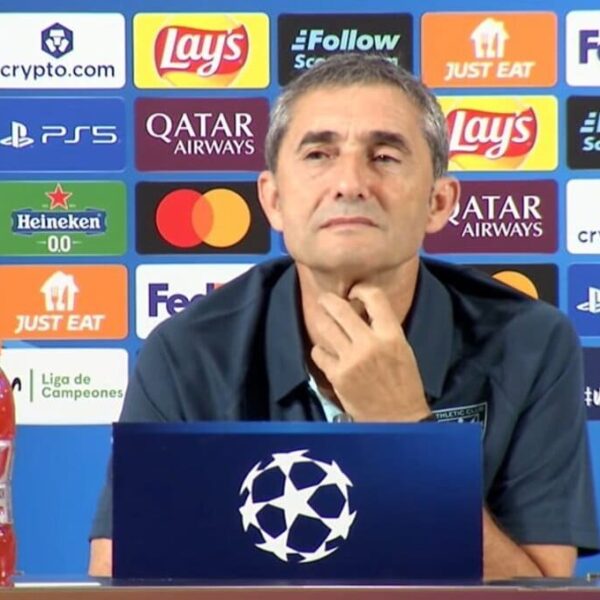 Ernesto Valverde: «Hoy, tengo muy buenas sensaciones»